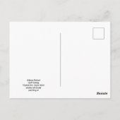 Golf Swing, Postkarte (Rückseite)