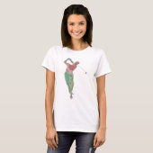 Golf Swing Vintag T-Shirt (Vorne ganz)