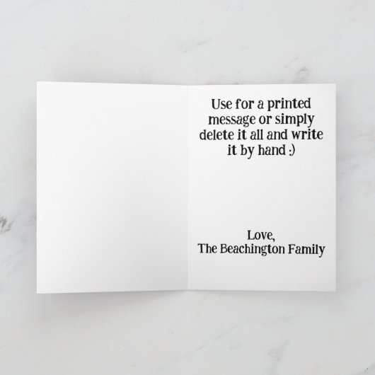 *~* Golf Swinging AP94 Funny Old Man Birthday Card Dankeskarte (Innenseite)