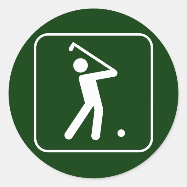 Golf Aufkleber | Zazzle.de