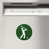 Golf Symbol Magnet (In Situ (Geschirrspüler))