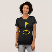 Golf Symbol T-Shirt (Vorne ganz)