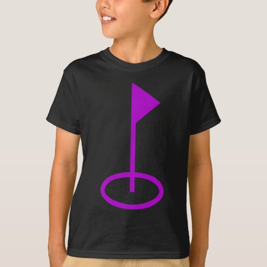 Golf Symbol T-Shirt (Vorderseite)