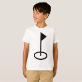 Golf Symbol T-Shirt (Vorne ganz)