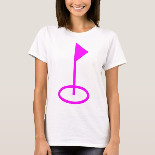 Golf Symbol T-Shirt (Vorderseite)