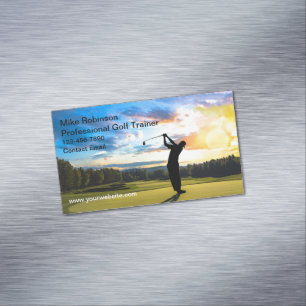 Golf-Szenen-Magnet-Geschäftskarten  Magnetische Visitenkarte