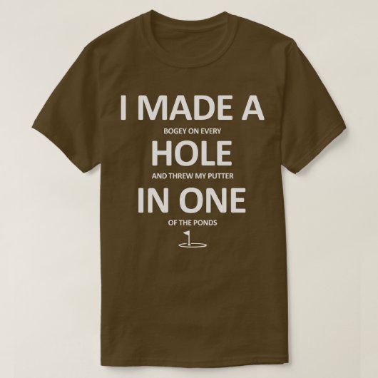 Golf T-Shirt (Design vorne)