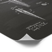 Golf T-Shirt 1899 Kunst - Halbpension Poster (Ecke)