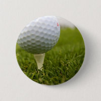 Golf-T-Shirt-Entwurfs-Knopf