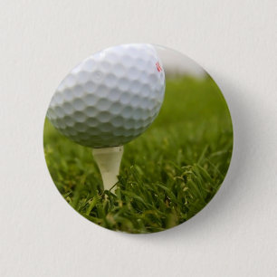 Golf-T-Shirt-Entwurfs-Knopf Button