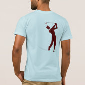 Golf-T-Shirt für Männer T-Shirt (Rückseite)