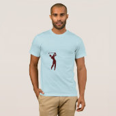 Golf-T-Shirt für Männer T-Shirt (Vorne ganz)