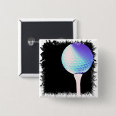 Golf-T-Shirt-Knopf Button (Vorne & Hinten)