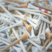 Golf T-Shirts Aufkleber (Vorderseite)