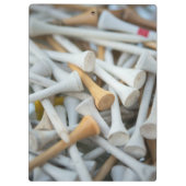 Golf T-Shirts Klemmbrett (Rückseite)