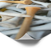 Golf T-Shirts Poster (Ecke)
