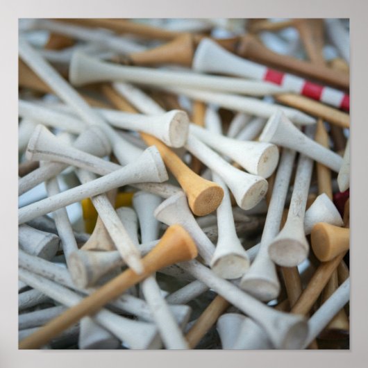 Golf T-Shirts Poster (Vorne)