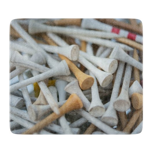 Golf T-Shirts Schneidebrett (Vorderseite)