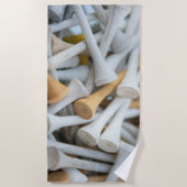 Golf T-Shirts Strandtuch (Vorderseite)