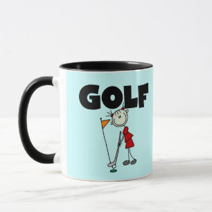 GOLF T-Shirts und Geschenke für Mädchen Tasse