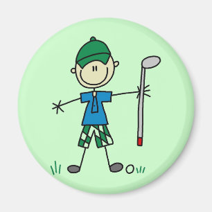 Golf-T-Shirts und Geschenke Magnet