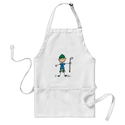 Golf-T-Shirts und Geschenke Schürze (Vorne)