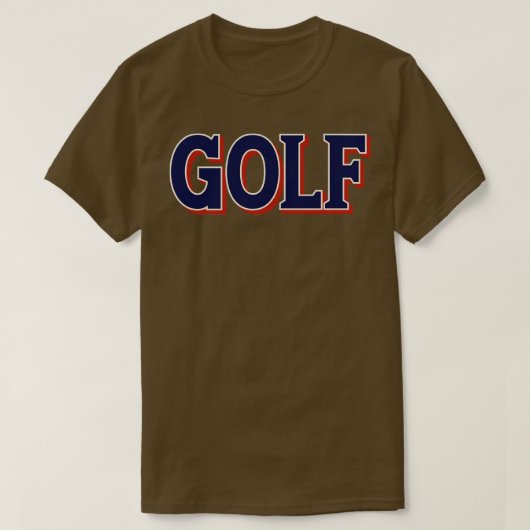 Golf T T-Shirt (Design vorne)