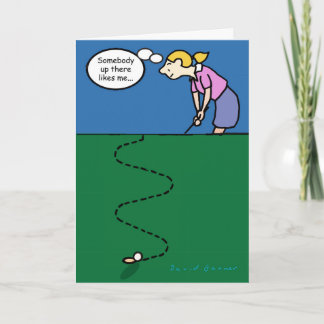 Golf-Tageskarte der Mutter Karte