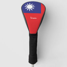 Golf Taiwan & Taiwanische Flagge / Golf Clubs Abde Golf Headcover