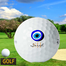 Golf Talisman & Evil Eye Lucky Griechisch / Mit Mo Golfball