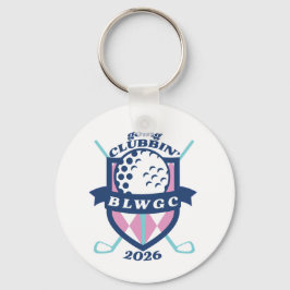 Golf-Tasche Etikett - personalisiert Schlüsselanhänger