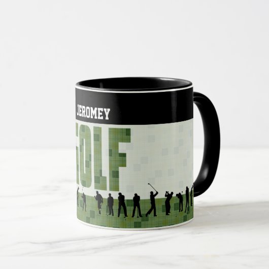 Golf Tasse (VorderseiteRechts)