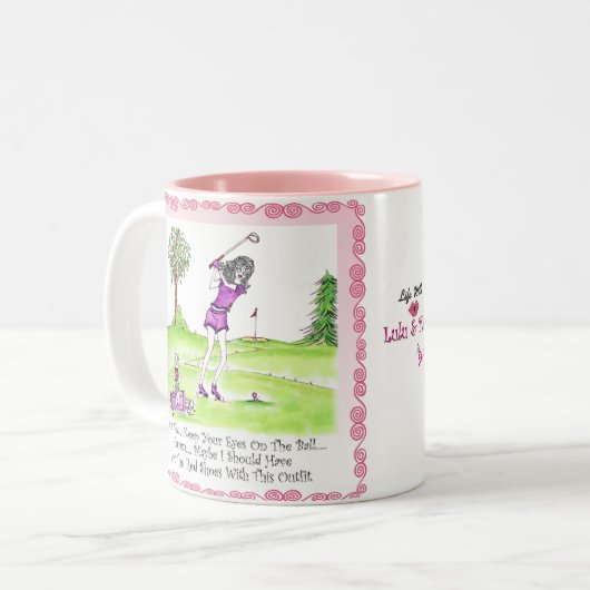 Golf TASSE (Vorderseite Links)