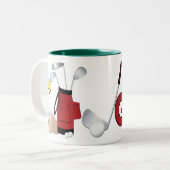 Golf-Tasse durch SRF Zweifarbige Tasse (Vorderseite Links)