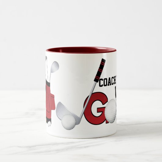Golf-Tasse durch SRF Zweifarbige Tasse (Mittel)
