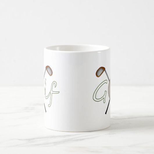 Golf-Tasse Kaffeetasse (Mittel)