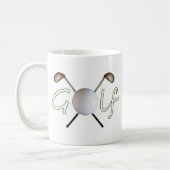Golf-Tasse Kaffeetasse (Links)