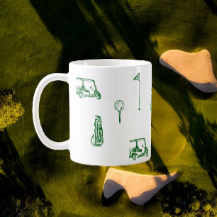 Golf-Tasse Kaffeetasse