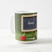 Golf-Tasse mit Golfball und Tee Kaffeetasse (Vorderseite Links)