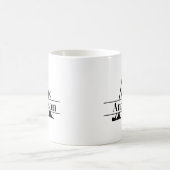 Golf-Tasse mit individuellem Namen Kaffeetasse (Mittel)