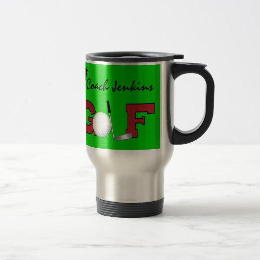 Golf-Tasse - SRF Reisebecher (Rechts)