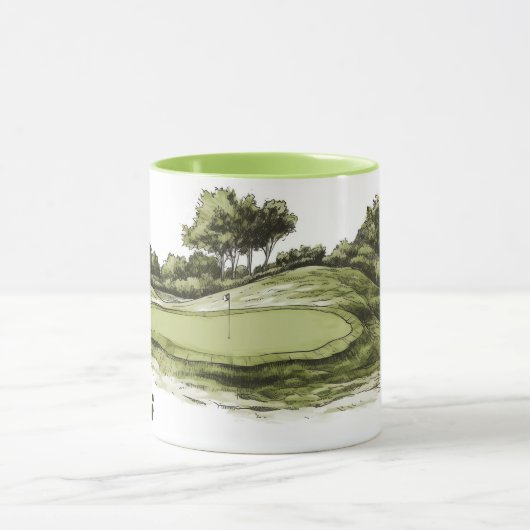 Golf-Tasse Tasse (Zentrum)