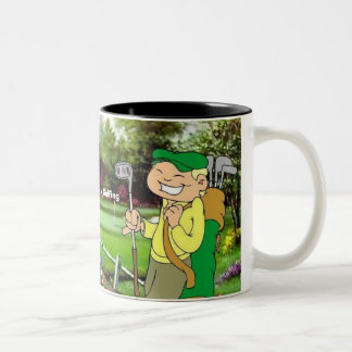 Golf-Tasse Zweifarbige Tasse