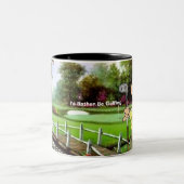 Golf-Tasse Zweifarbige Tasse (Mittel)