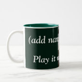 Golf-Tasse Zweifarbige Tasse (Links)