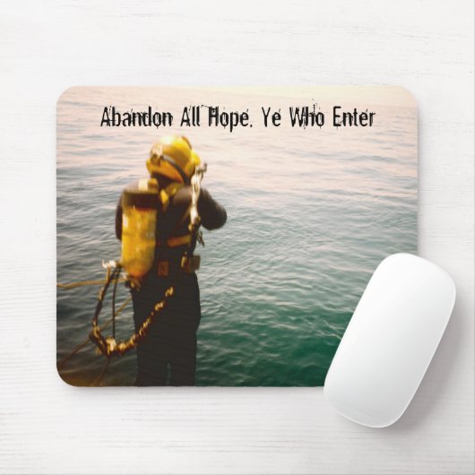 Golf-Taucher-Spritzen Mousepad (Mit Mouse)