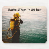 Golf-Taucher-Spritzen Mousepad (Vorne)