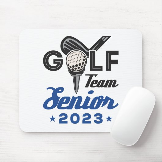 Golf Team Senior 2023 Mousepad (Mit Mouse)