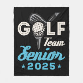 Golf Team Senior Class of 2025 Golfer Fleecedecke (Vorderseite)