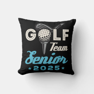 Golf Team Senior Class of 2025 Golfer Kissen
